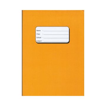 Single Line Note Book 9x7 Brown Cover 100/S PVC 00764