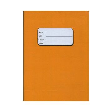 Two Line Note Book 9x7 Brown Cover 60/S PVC 77178