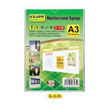 Signage Holder |A3| 297x420mm K-1130 KEJEA