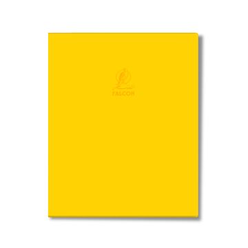 Single Line Book Yellow 10x8" 60/S Dark Pvc Falcon