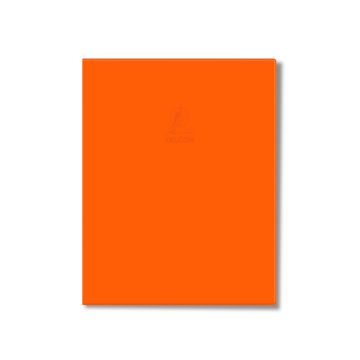 Single Line Book Orange 9x7" 60/S Dark Pvc Falcon