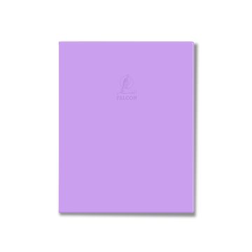 Single Line Book Purple 9x7" 60/S Dark Pvc Falcon