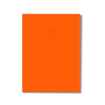 Single Line Book A4 Orange 100/S Dark PVC Falcon