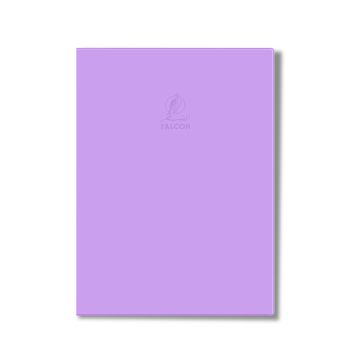 Single Line Book A4 Purple 60/S Dark PVC Falcon