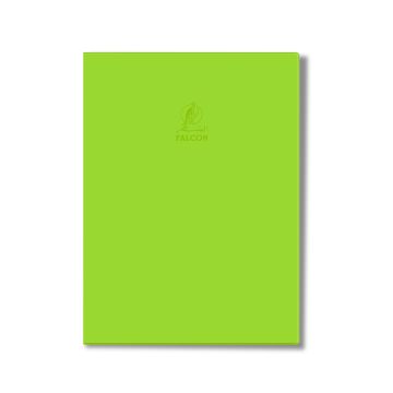 Single Line Book A4 green 60/S Dark PVC Falcon