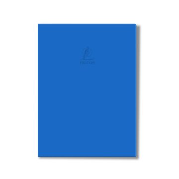 Single Line Book A4 Blue 100/S Dark PVC Falcon