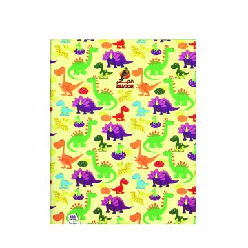 Two Line 100 Sheets NoteBook PVC - 22 X 16 CM - 01