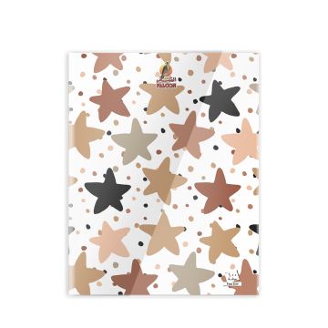 Four Line 100 Sheets NoteBook PVC - 22 X 16 CM - 05