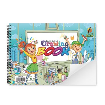 White Drawing Book A4 20 Sheets - Falcon 02