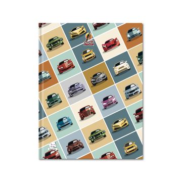 Single Line Notebook - 9 x 7 HC - Falcon 100 Sheets -01