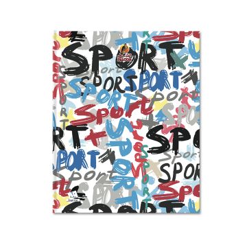 Single Line Notebook - 9 x 7 HC - Falcon 60  Sheets -02