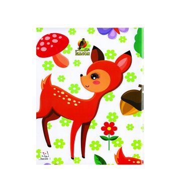 Two line note book 60S PVC soft cover 9x7 Falcon