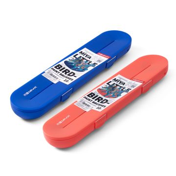 Miya Little Bird Paint Brushes, 10pcs - Pink/Blue