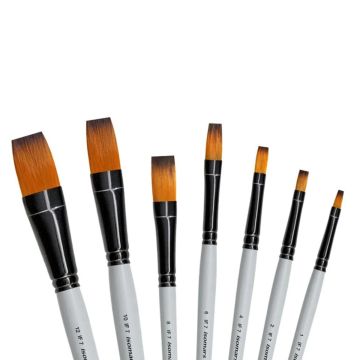 Drawing brush Flat Synthetic PBF7 Isomars