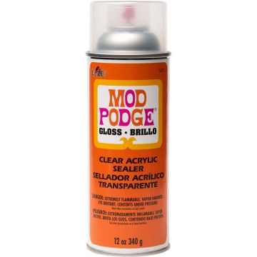 Plaid Mod Podge Clear Acrylic Sealer, Gloss 12oz