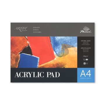 Phoenix Acrylic Pad 360Gsm - Natural Grain PACPP001A