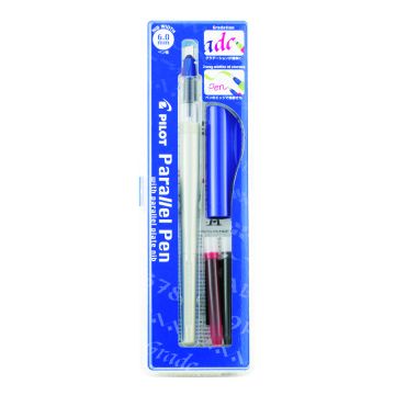 Pilot Parallel Pen - 6.0mm - Red/Black
