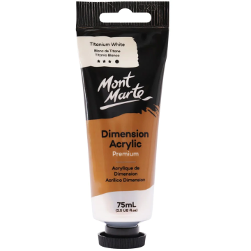 Mont Marte Dimension Acrylic 75 ml- Titanium White