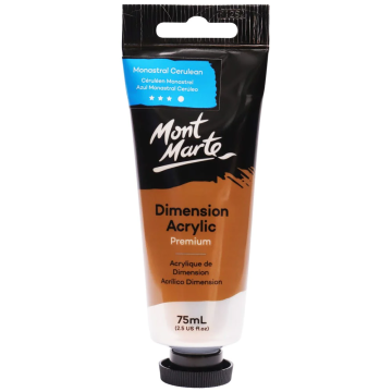 Mont Marte Dimension Acrylic 75 ml - Monastral Cerulean