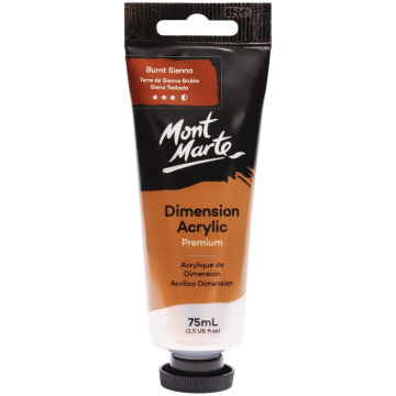 Mont Marte Dimension Acrylic 75 ml - Burnt Sienna