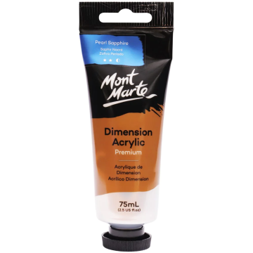 Mont Marte Dimension Acrylic 75 ml - Pearl Sapphire