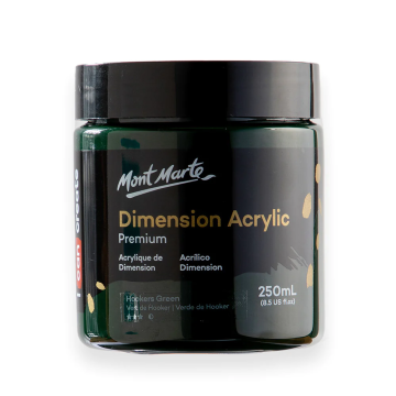 Mont Marte Dimension Acrylic 250 ml Hookers Green Dee