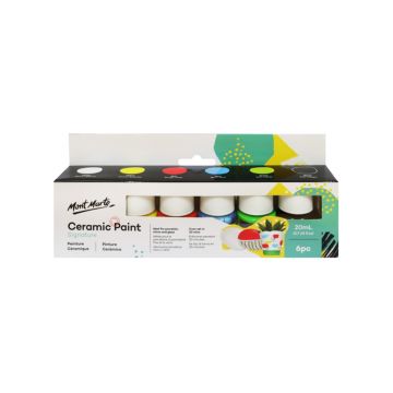Mont Marte Ceramic Liquid Paint 6pc x 20ml