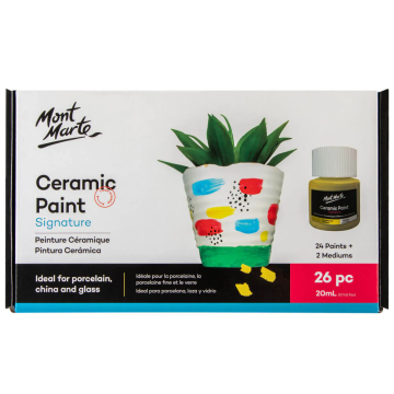 Mont Marte Ceramic Liquid Paint 26pc x 20ml