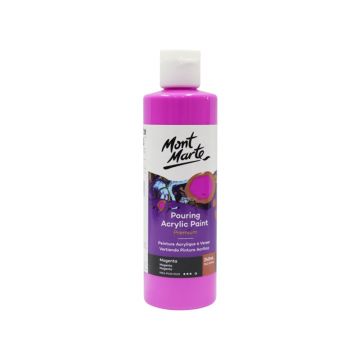 Mont Marte Pouring Acrylic 240ml - Magenta
