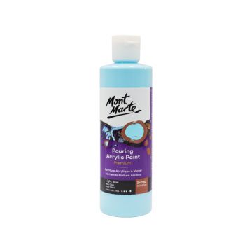 Mont Marte Pouring Acrylic 240ml - Light Blue