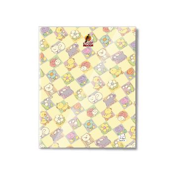 Four Line 100 Sheets NoteBook PVC - 22 X 16 CM - 03