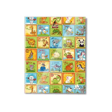 Four Line 60 Sheets NoteBook PVC - 22 X 16 CM - 01