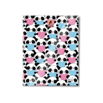 Four Line 60 Sheets NoteBook PVC - 22 X 16 CM - 02