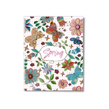 Single Line 200 Sheets NoteBook PVC - 22 X 16 CM - 05