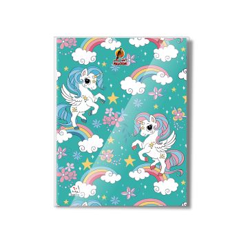 Single Line Notebook 9 x 7 PVC Falcon 60L 24/3