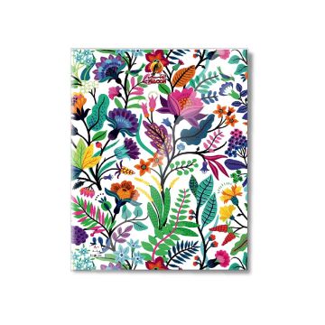 Single Line 80 Sheets NoteBook PVC - 22 X 16 CM - 04