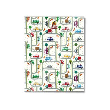 Square Line 60 Sheets NoteBook PVC - 22 X 16 CM - 02