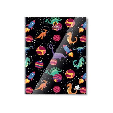 Square Line 60 Sheets NoteBook PVC - 22 X 16 CM - 05