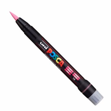Posca Brush Tipped Paint Marker Pink  PCF-350