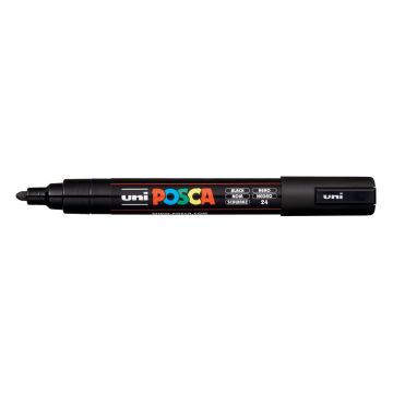 Posca Paint Pen Waterbased Marker PC-5M - Black 