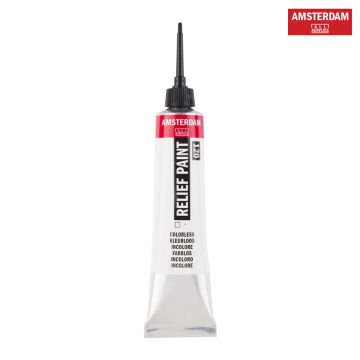 Relief Paint 20ml Colourless 58041201 Amsterdam