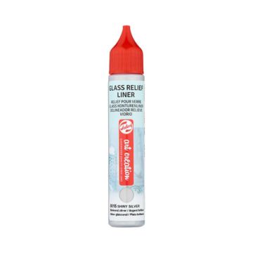 Glass Liner 28ml Shiny Silver Royal Talens - 426280150