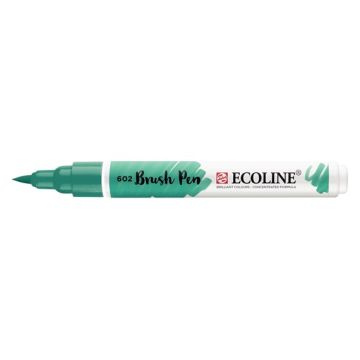 Ecoline Liquid Watercolour Brush Pen - Deep Green 602