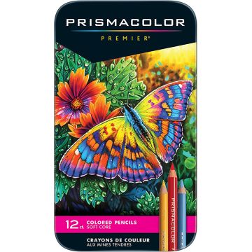 Prismacolor remier Thick Core Colored Pencil Sets,12-Color Set