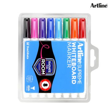 White Board Marker Set of 8 Artline - EPF-507/8PCHI