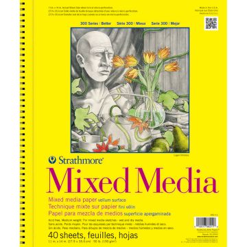 Strathmore 11x14" Mixed Media Sketchbook 362-11