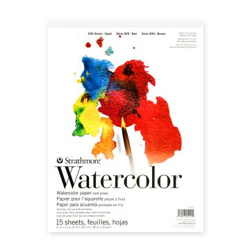Strathmore Watercolor Paper Pad 11" x 15" - SM25-111