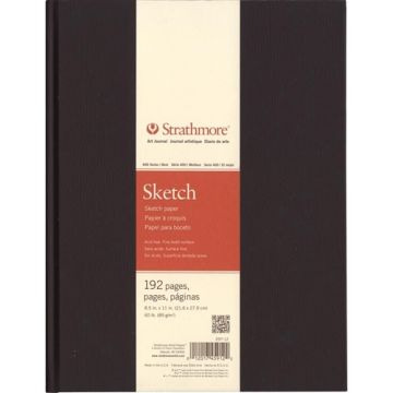 Strathmore 400 Series 8.5" x 11.5" Hard Bound Sketch Book - 297-12