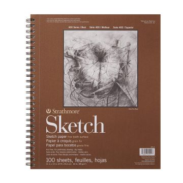 Strathmore 400 Series Sketch Pad, 11" x 14" - 455-4
