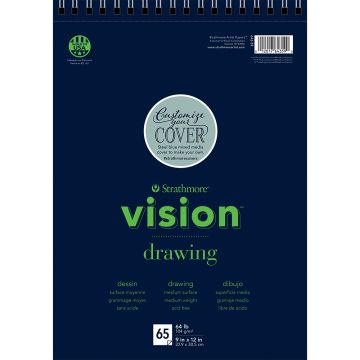 Strathmore Vision Drawing Paper Pads 9" x 12"